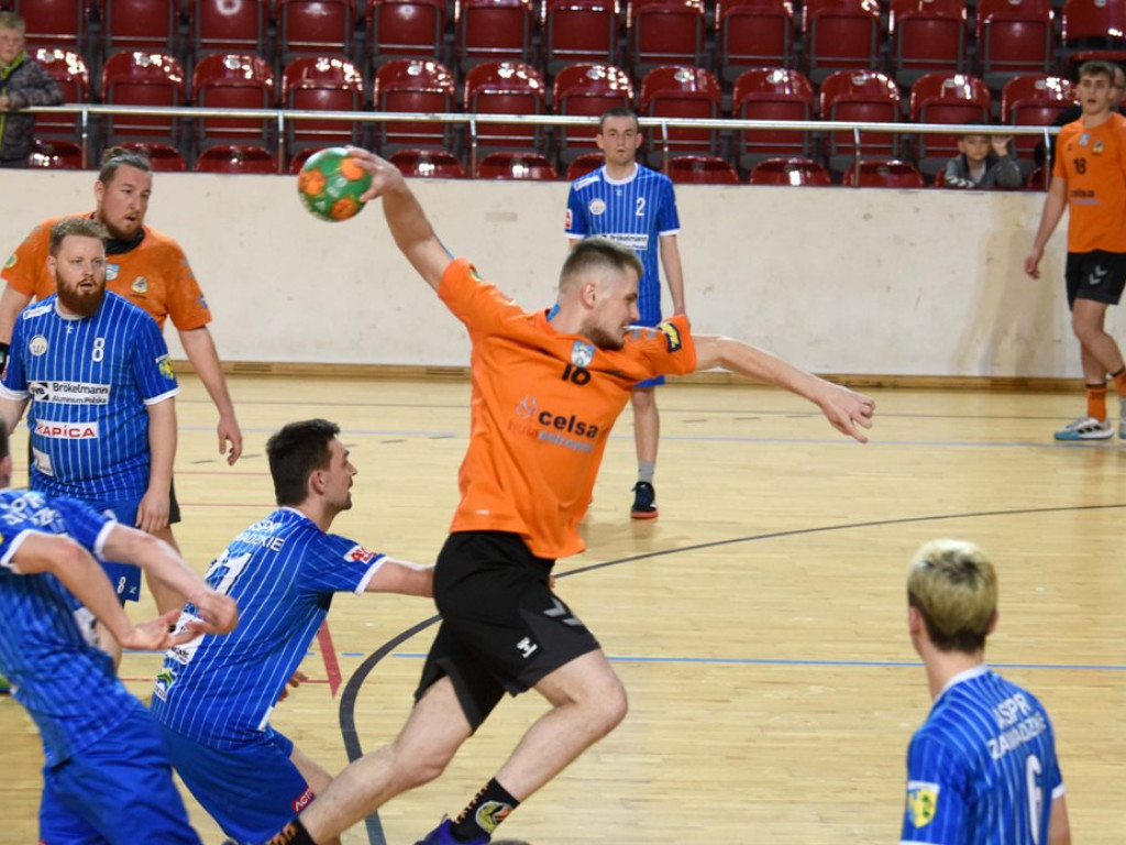 I liga piłki ręcznej mężczyzn. Grupa D. KSZO Ostrowiec Świętokrzyski - ASPR Zawadzkie  41:37