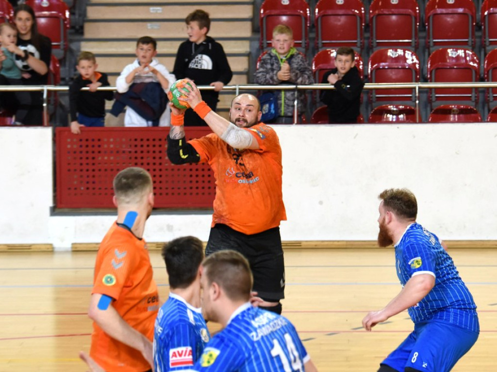 I liga piłki ręcznej mężczyzn. Grupa D. KSZO Ostrowiec Świętokrzyski - ASPR Zawadzkie  41:37