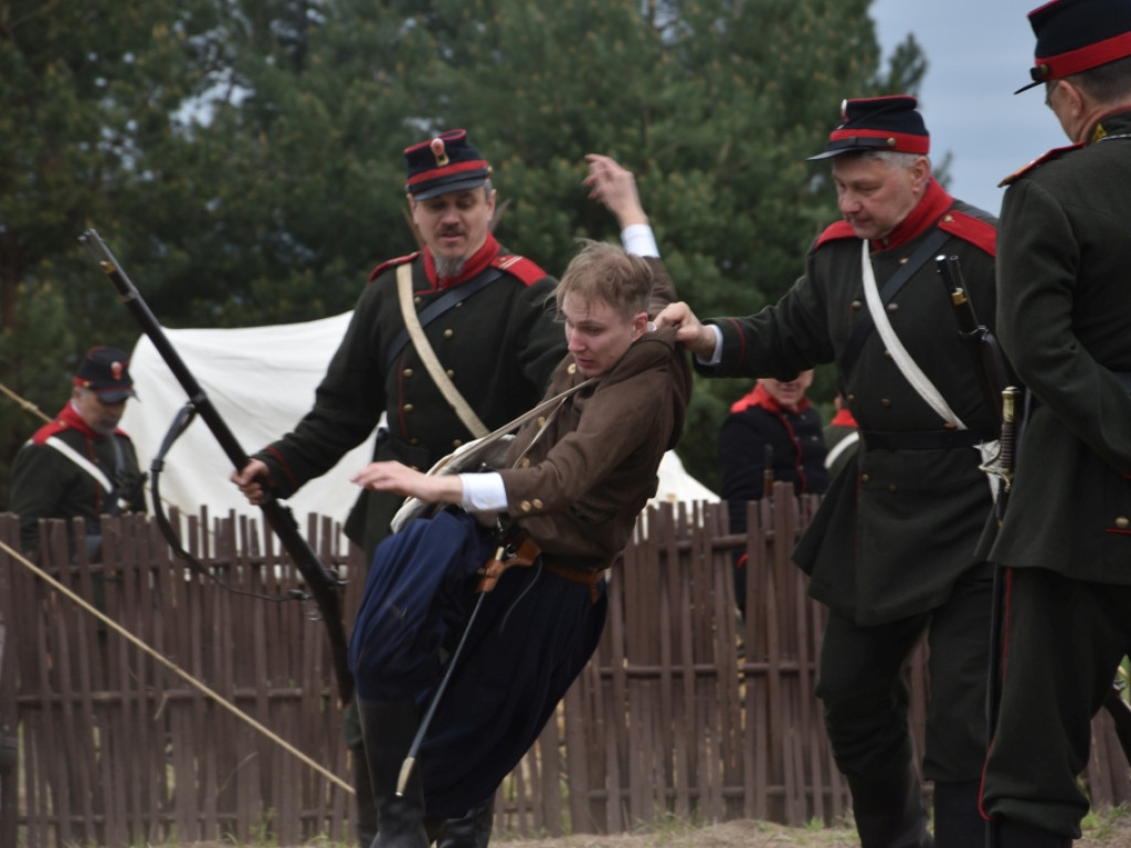Niezwykłe widowisko historyczne w Podgórzu