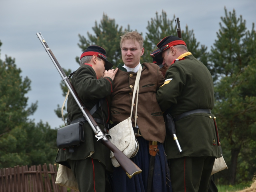 Niezwykłe widowisko historyczne w Podgórzu