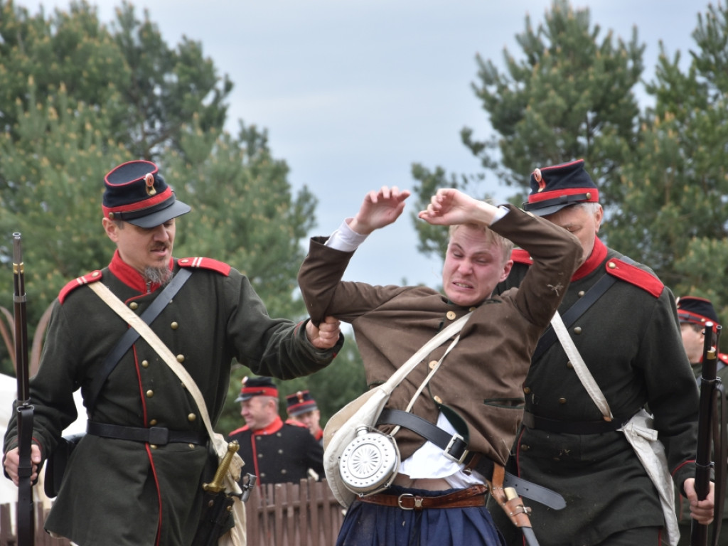 Niezwykłe widowisko historyczne w Podgórzu