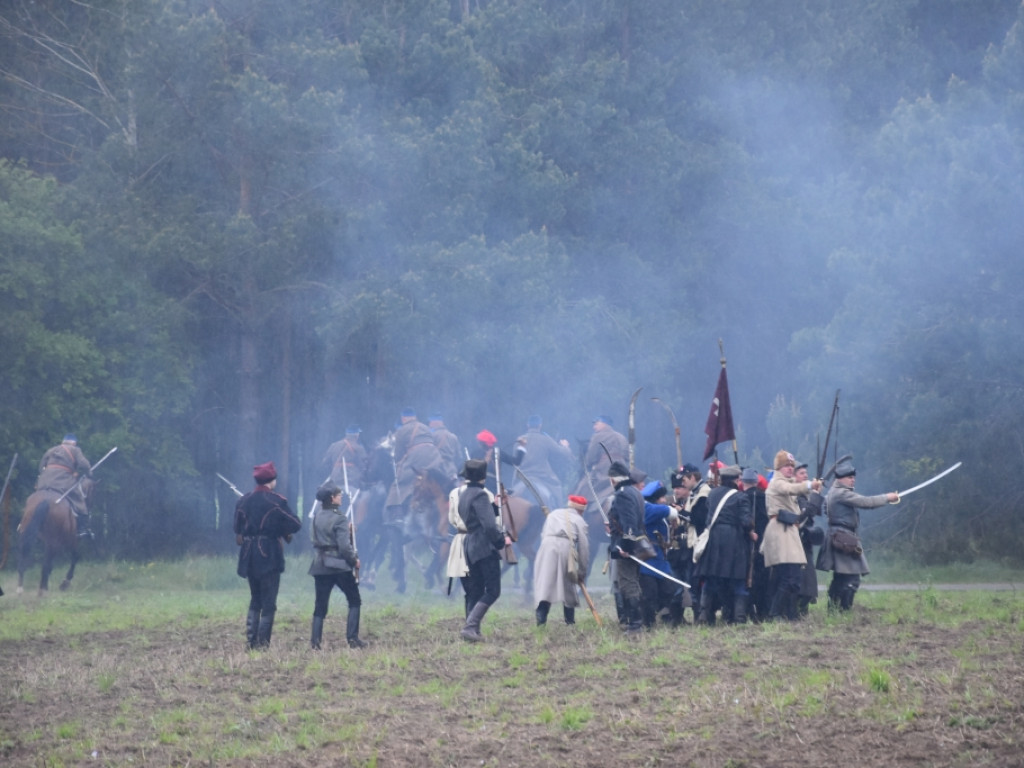 Niezwykłe widowisko historyczne w Podgórzu