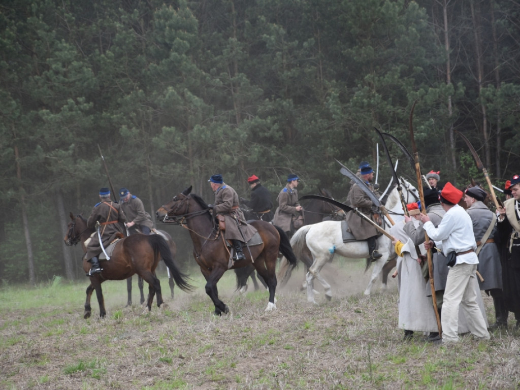 Niezwykłe widowisko historyczne w Podgórzu