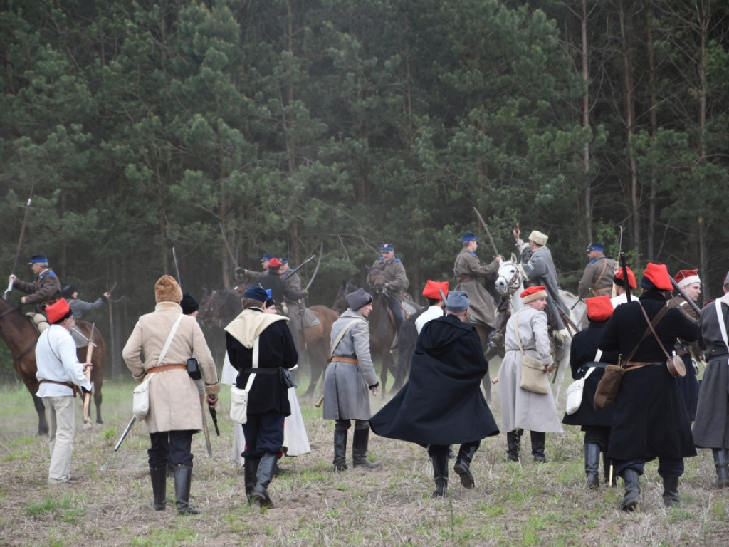 Niezwykłe widowisko historyczne w Podgórzu