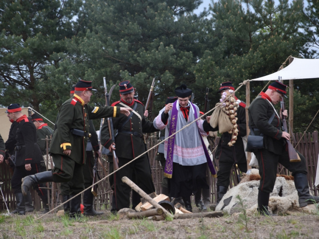 Niezwykłe widowisko historyczne w Podgórzu