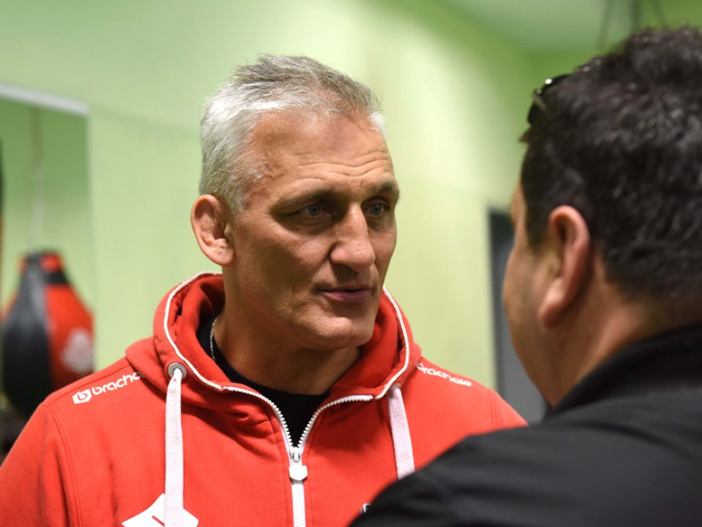 Trening pięściarski KSZO z trenerem kadry narodowej Wojciechem Bartnikiem