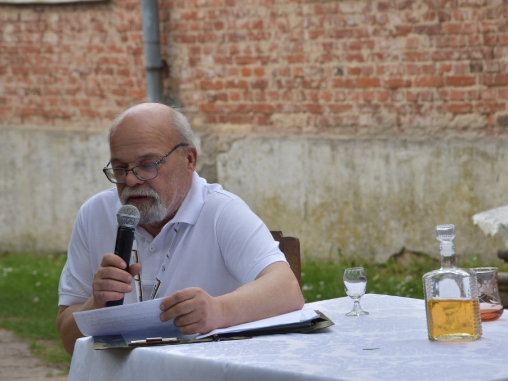 Hrabia Małachowski na Pikniku Porcelanowym w Ćmielowie