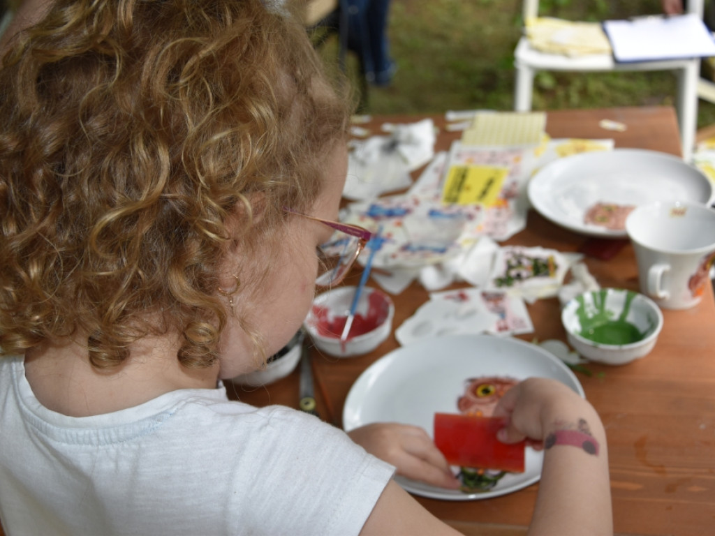 Hrabia Małachowski na Pikniku Porcelanowym w Ćmielowie