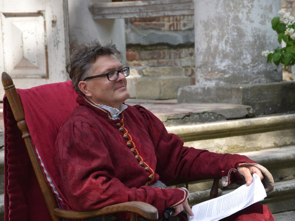 Hrabia Małachowski na Pikniku Porcelanowym w Ćmielowie