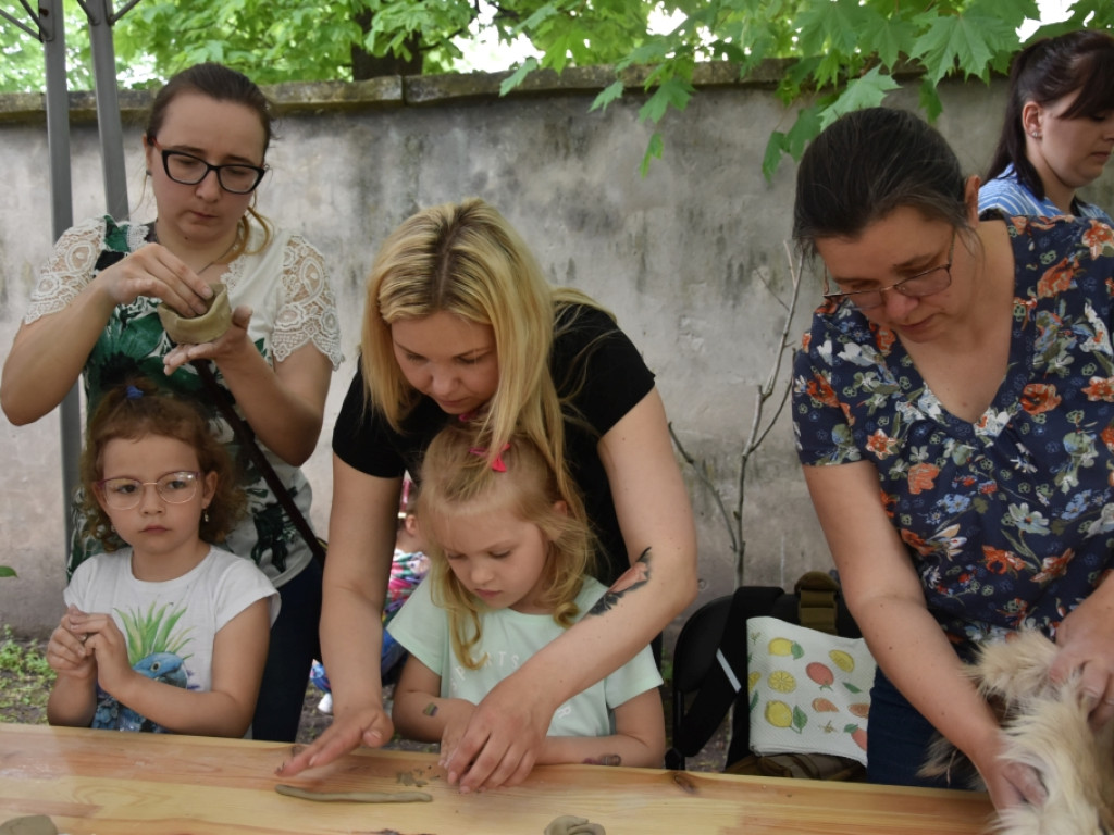 Hrabia Małachowski na Pikniku Porcelanowym w Ćmielowie