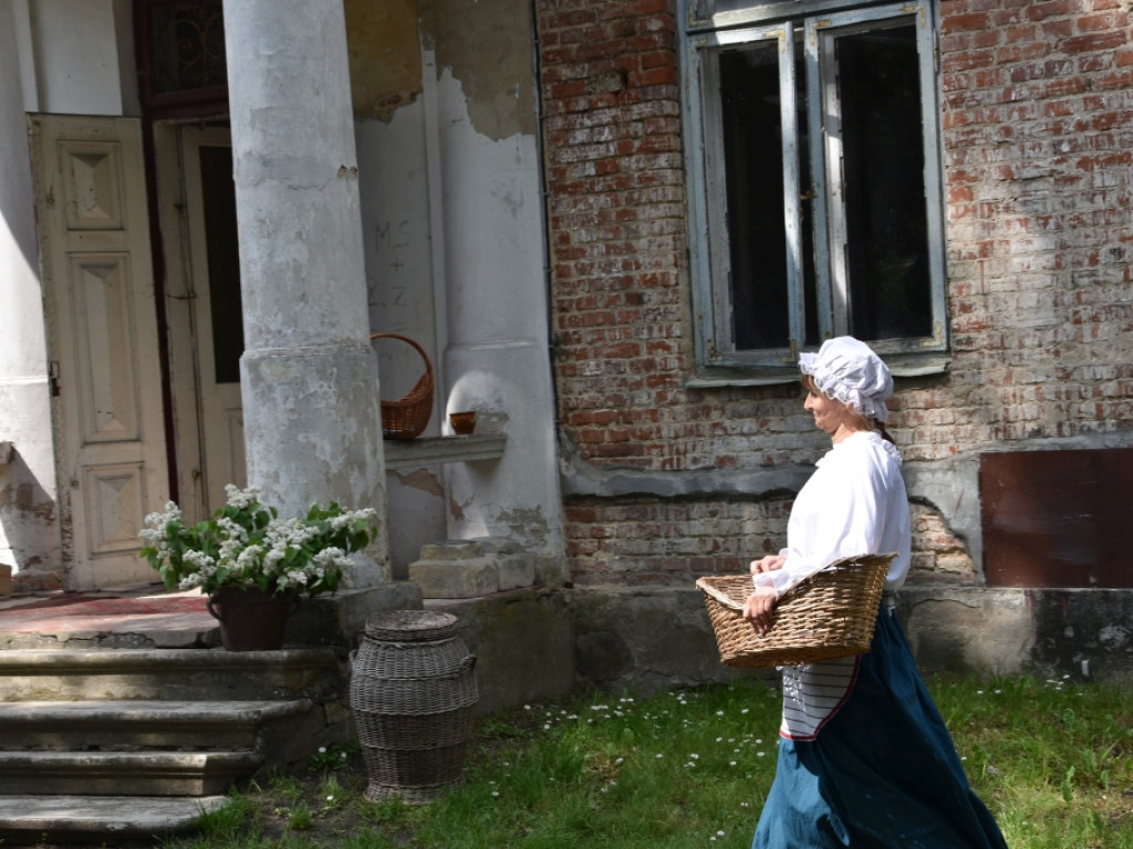 Hrabia Małachowski na Pikniku Porcelanowym w Ćmielowie