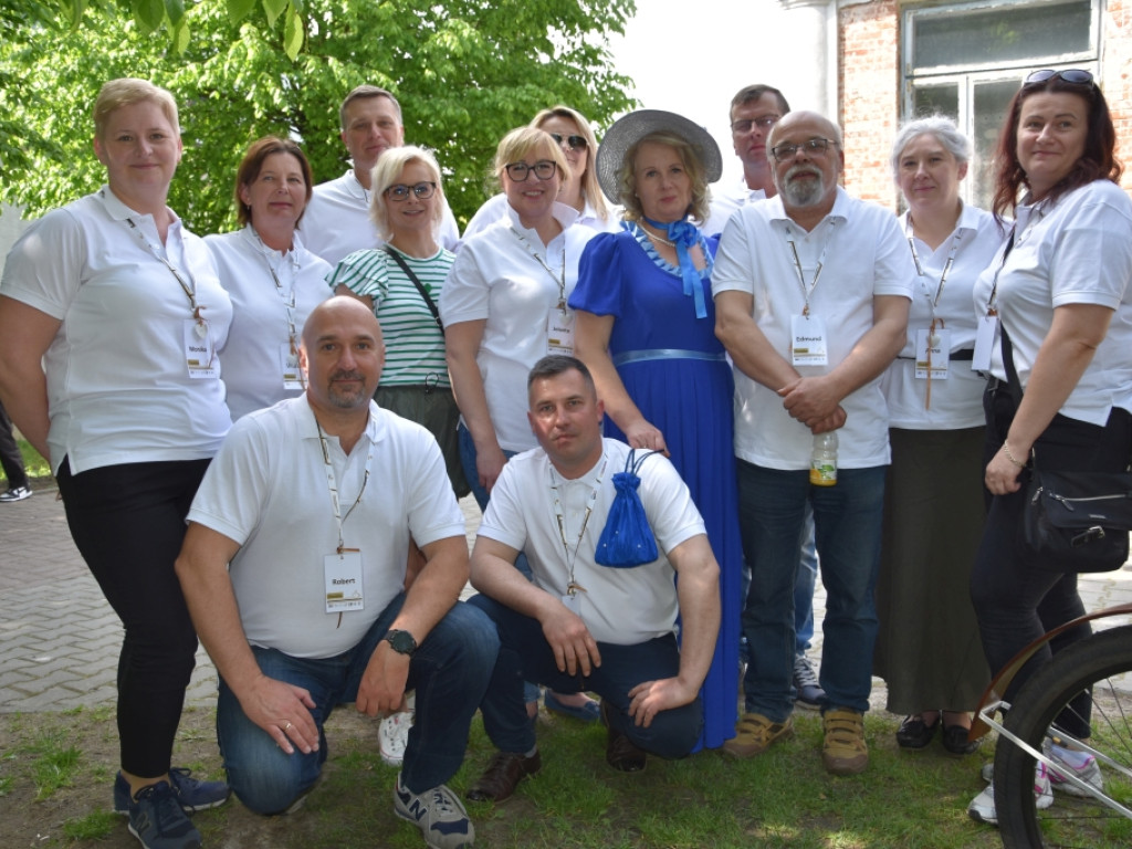 Hrabia Małachowski na Pikniku Porcelanowym w Ćmielowie