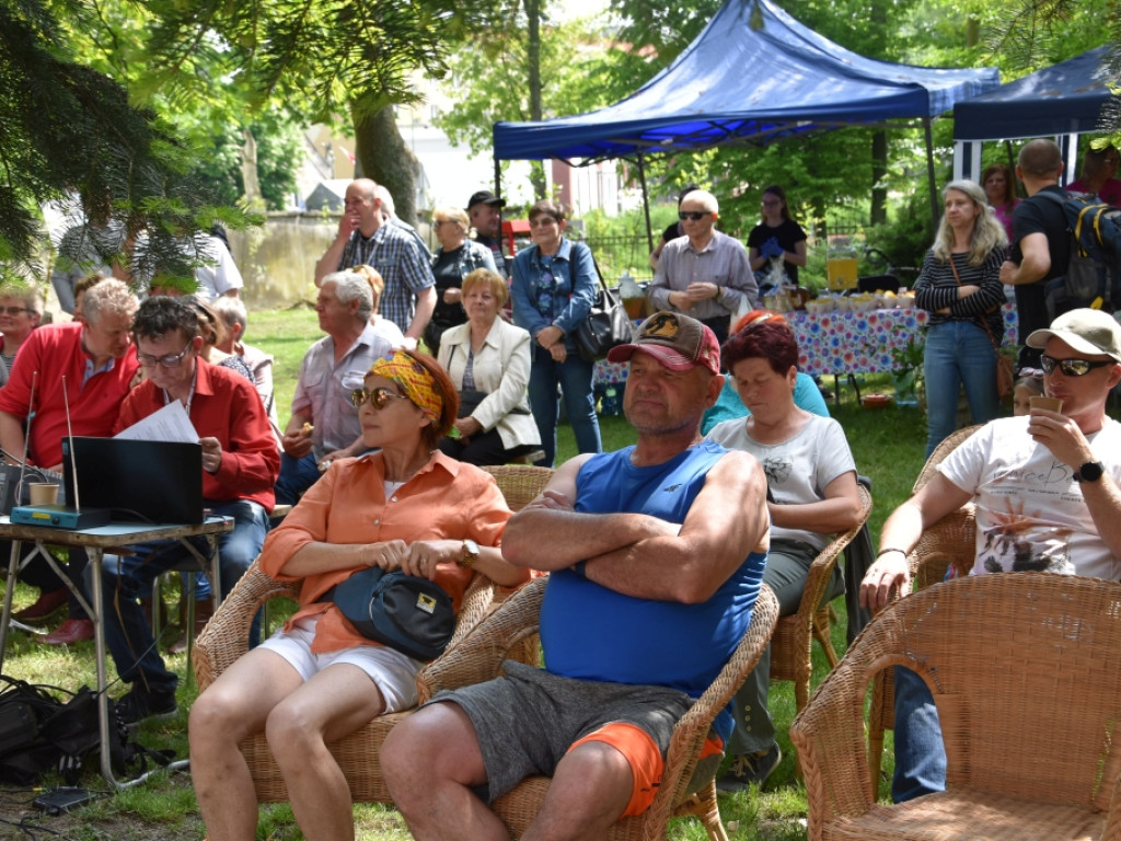 Hrabia Małachowski na Pikniku Porcelanowym w Ćmielowie