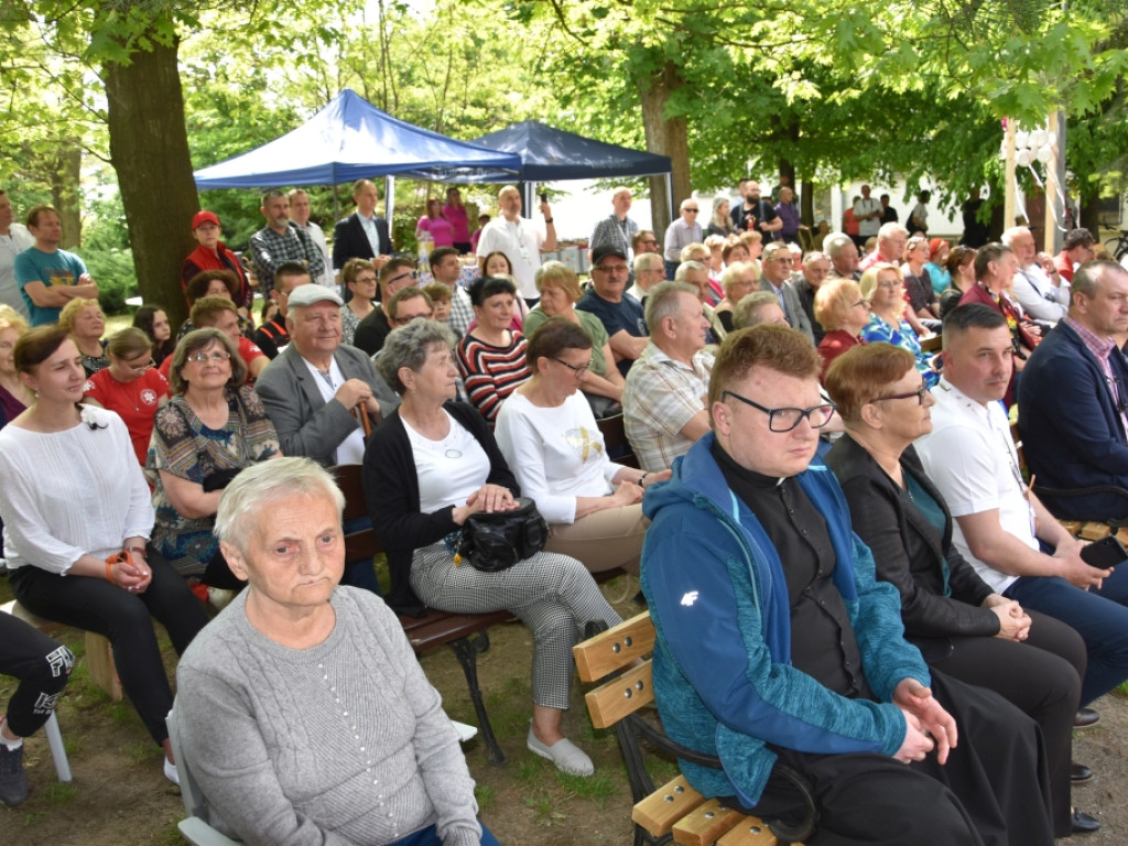 Hrabia Małachowski na Pikniku Porcelanowym w Ćmielowie