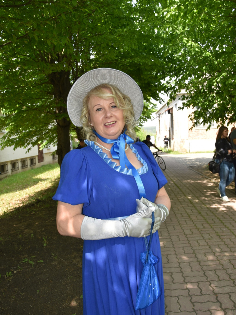 Hrabia Małachowski na Pikniku Porcelanowym w Ćmielowie