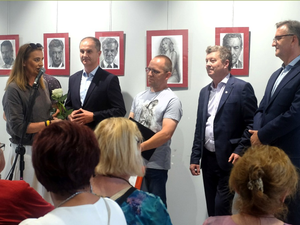 Wernisaż wystawy Jarosława Kostrzewy