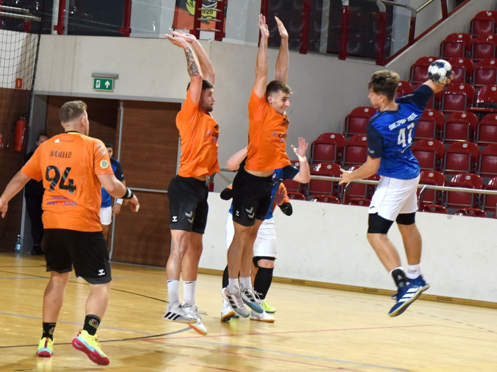 I liga piłki ręcznej mężczyzn. Grupa D. *KSZO Ostrowiec Świętokrzyski - SMS ZPRP II Kielce 34:27