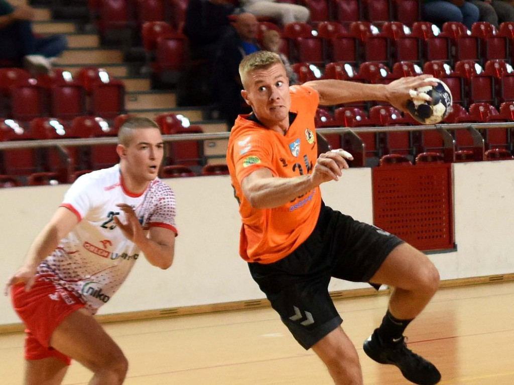 I liga piłki ręcznej mężczyzn. Grupa D. *KSZO Ostrowiec Świętokrzyski - Orlen Upstream SRS Przemyśl 28:30