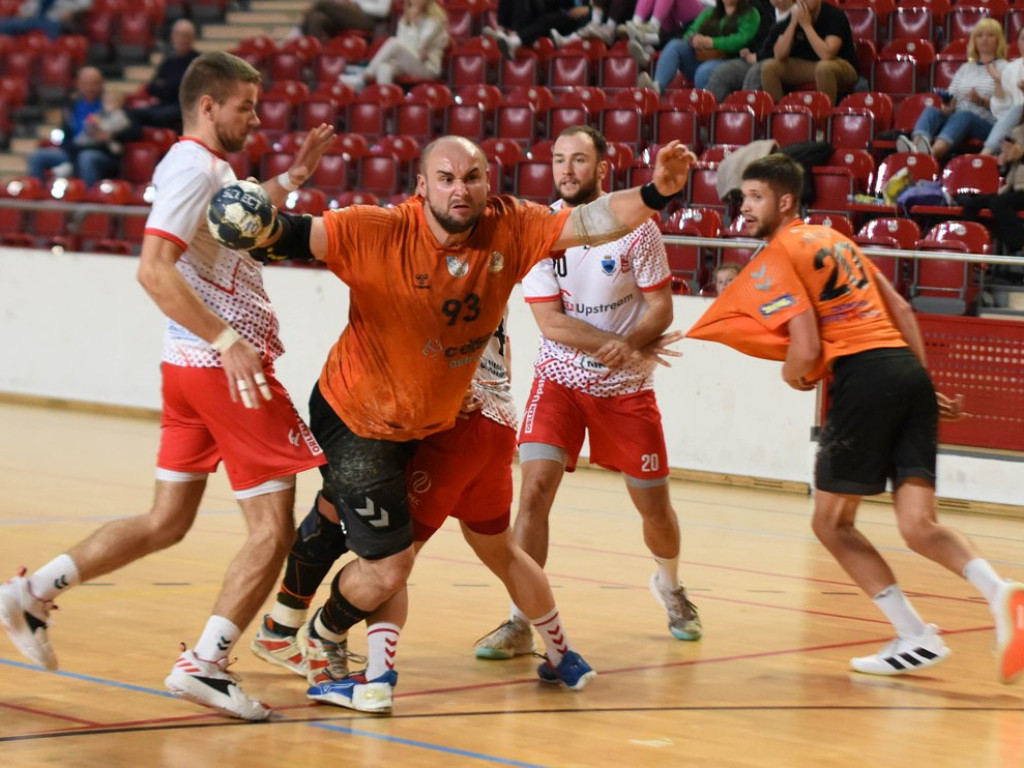 I liga piłki ręcznej mężczyzn. Grupa D. *KSZO Ostrowiec Świętokrzyski - Orlen Upstream SRS Przemyśl 28:30