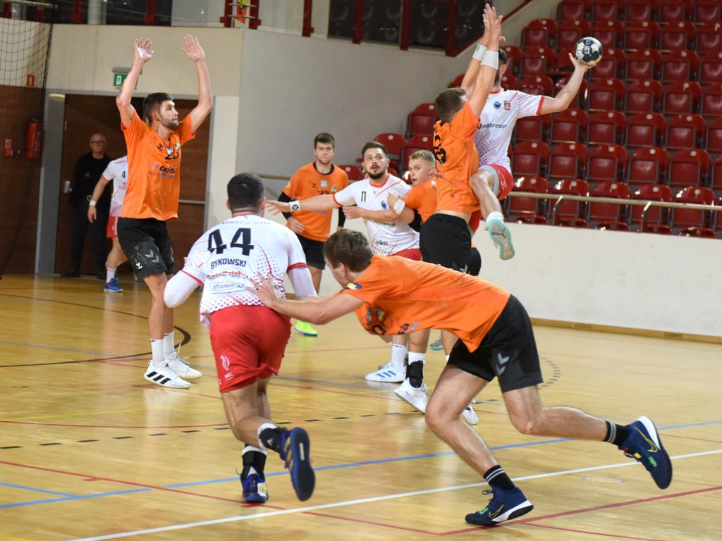 I liga piłki ręcznej mężczyzn. Grupa D. *KSZO Ostrowiec Świętokrzyski - Orlen Upstream SRS Przemyśl 28:30