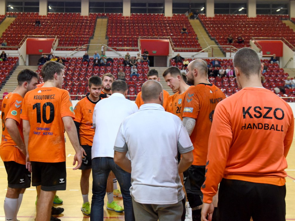 I liga piłki ręcznej mężczyzn. Grupa D. *KSZO Ostrowiec Świętokrzyski - Orlen Upstream SRS Przemyśl 28:30