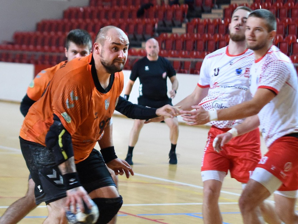 I liga piłki ręcznej mężczyzn. Grupa D. *KSZO Ostrowiec Świętokrzyski - Orlen Upstream SRS Przemyśl 28:30