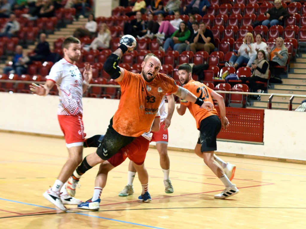 I liga piłki ręcznej mężczyzn. Grupa D. *KSZO Ostrowiec Świętokrzyski - Orlen Upstream SRS Przemyśl 28:30