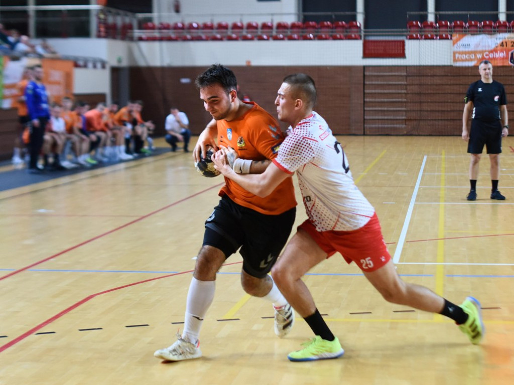 I liga piłki ręcznej mężczyzn. Grupa D. *KSZO Ostrowiec Świętokrzyski - Orlen Upstream SRS Przemyśl 28:30