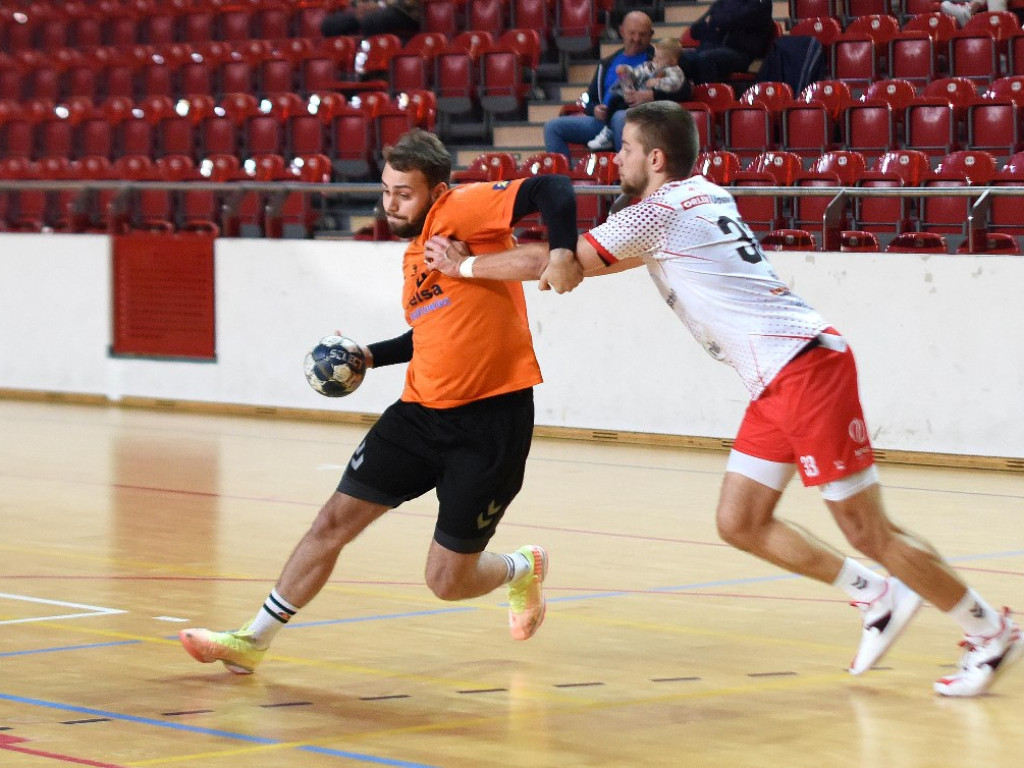 I liga piłki ręcznej mężczyzn. Grupa D. *KSZO Ostrowiec Świętokrzyski - Orlen Upstream SRS Przemyśl 28:30