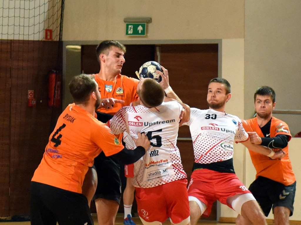 I liga piłki ręcznej mężczyzn. Grupa D. *KSZO Ostrowiec Świętokrzyski - Orlen Upstream SRS Przemyśl 28:30