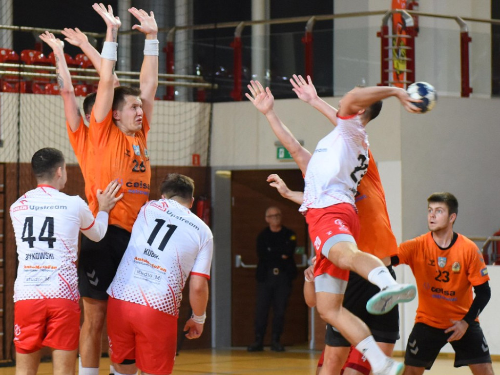 I liga piłki ręcznej mężczyzn. Grupa D. *KSZO Ostrowiec Świętokrzyski - Orlen Upstream SRS Przemyśl 28:30
