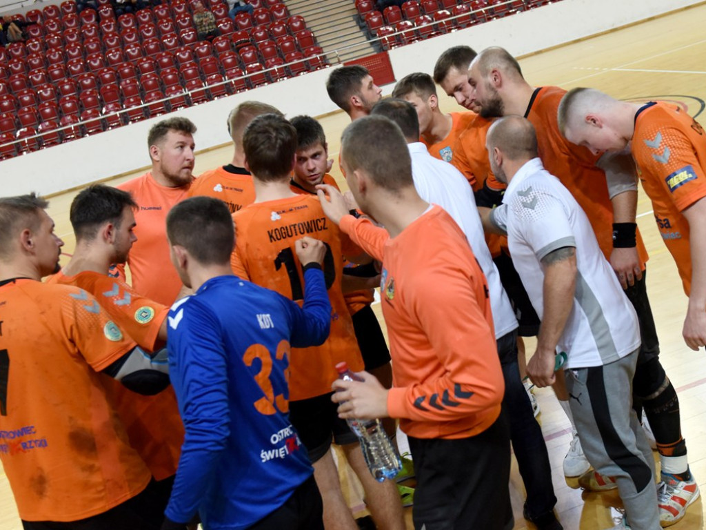 I liga piłki ręcznej mężczyzn. Grupa D. *KSZO Ostrowiec Świętokrzyski - Orlen Upstream SRS Przemyśl 28:30