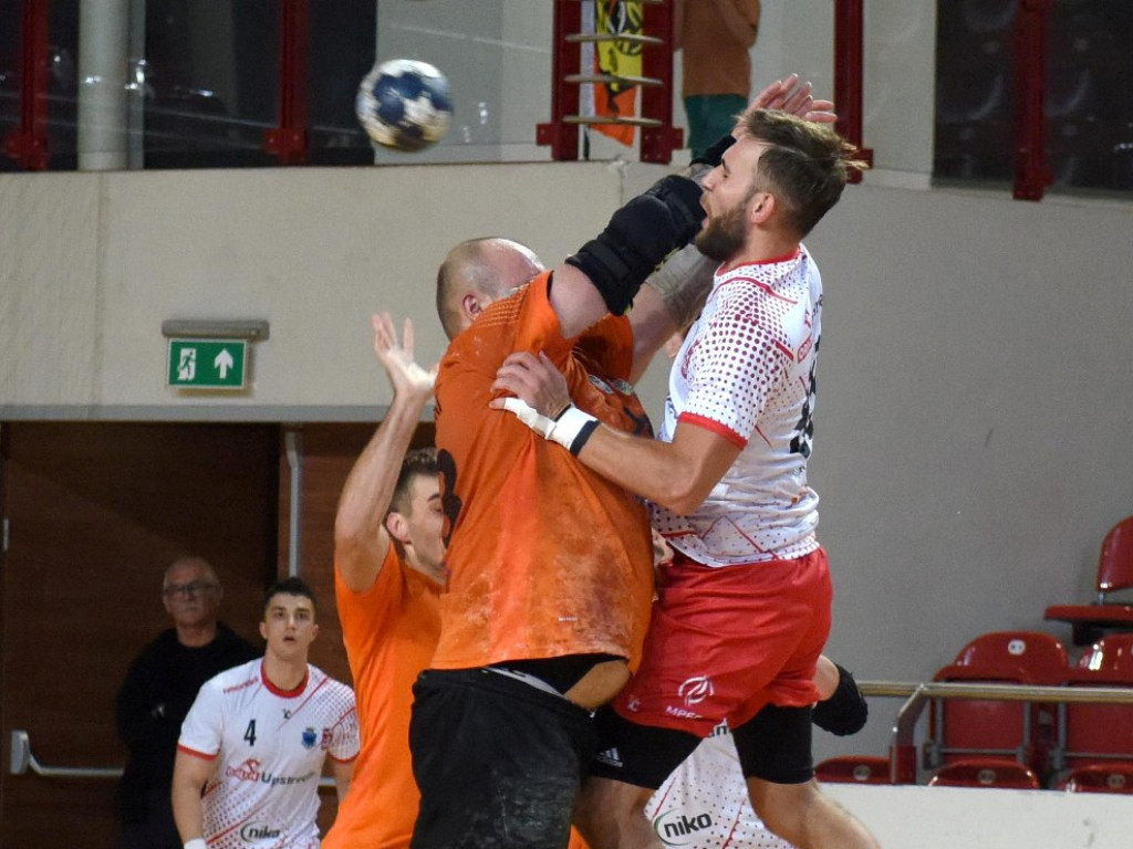 I liga piłki ręcznej mężczyzn. Grupa D. *KSZO Ostrowiec Świętokrzyski - Orlen Upstream SRS Przemyśl 28:30