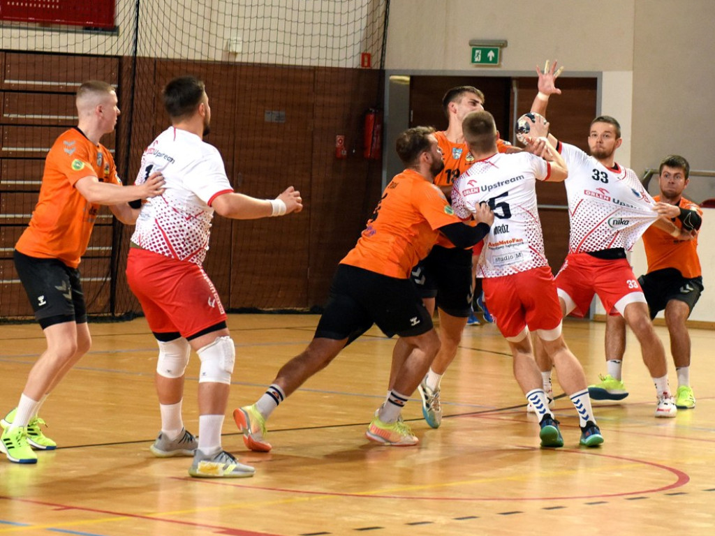 I liga piłki ręcznej mężczyzn. Grupa D. *KSZO Ostrowiec Świętokrzyski - Orlen Upstream SRS Przemyśl 28:30