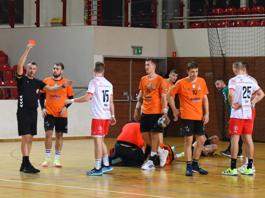 I liga piłki ręcznej mężczyzn. Grupa D. *KSZO Ostrowiec Świętokrzyski - Orlen Upstream SRS Przemyśl 28:30