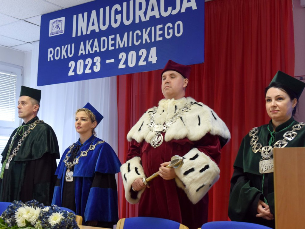 Inauguracja Roku Akademickiego 2023/2024 w ostrowieckiej Akademii Nauk Stosowanych im. J.Gołuchowskiego