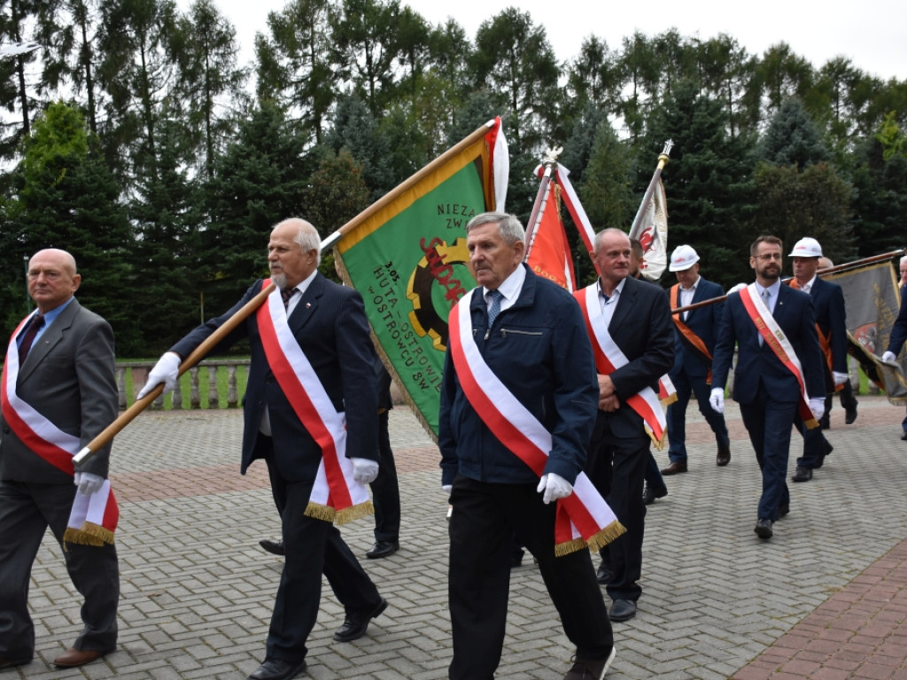 Pielgrzymka hutników do Matki Bożej w  Kałkowie