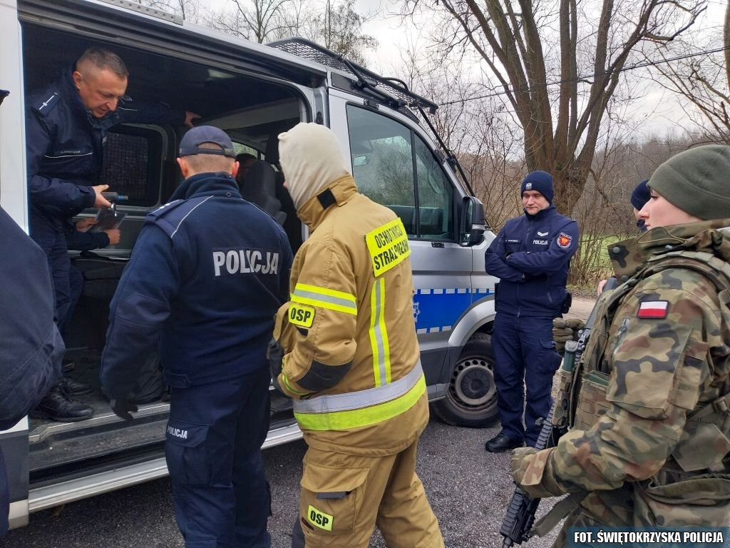 Pościg za pojazdem wiozącym emigrantów