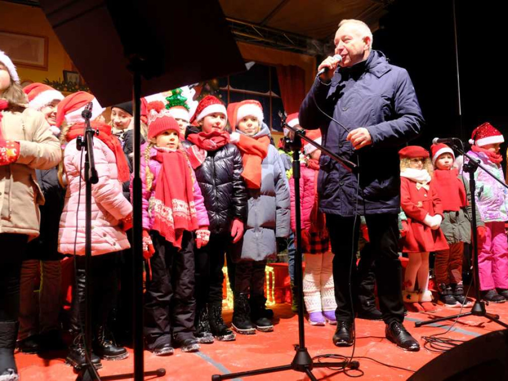 Choinka rozświetlona. Zaczął się świąteczny czas w Ostrowcu Świętokrzyskim