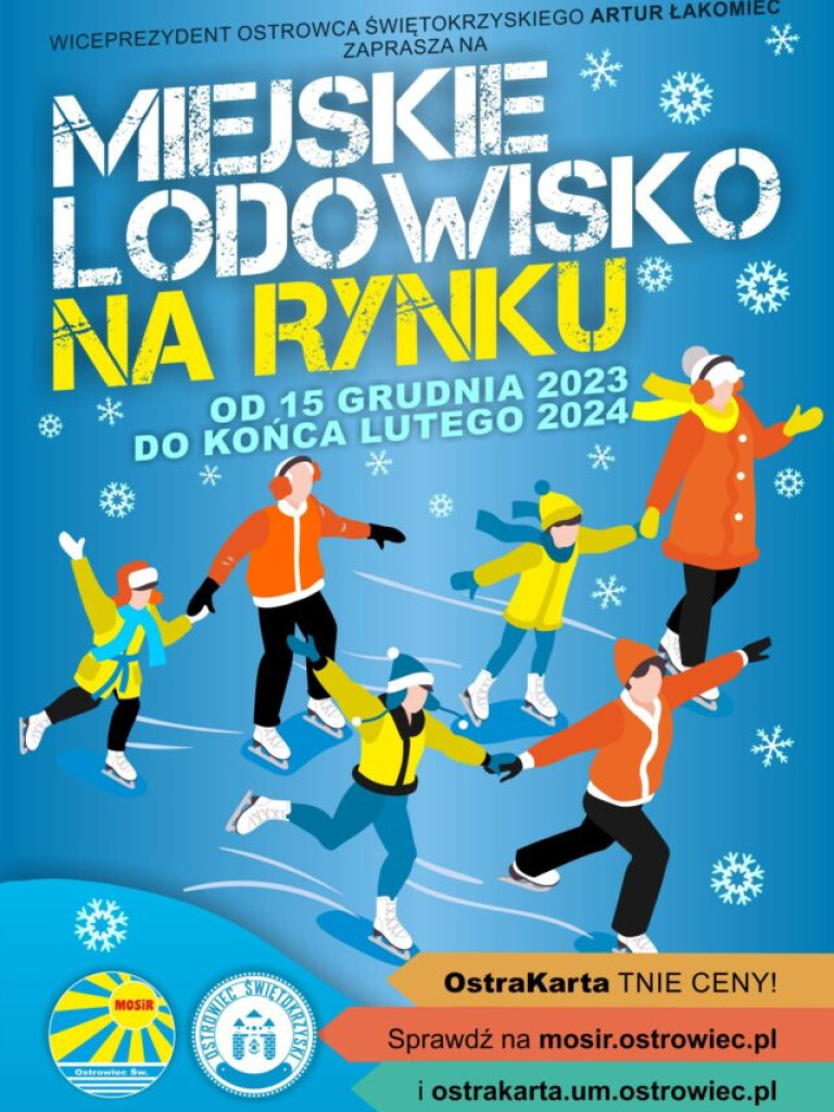 Miejskie Lodowisko na Rynku od 15 grudnia!