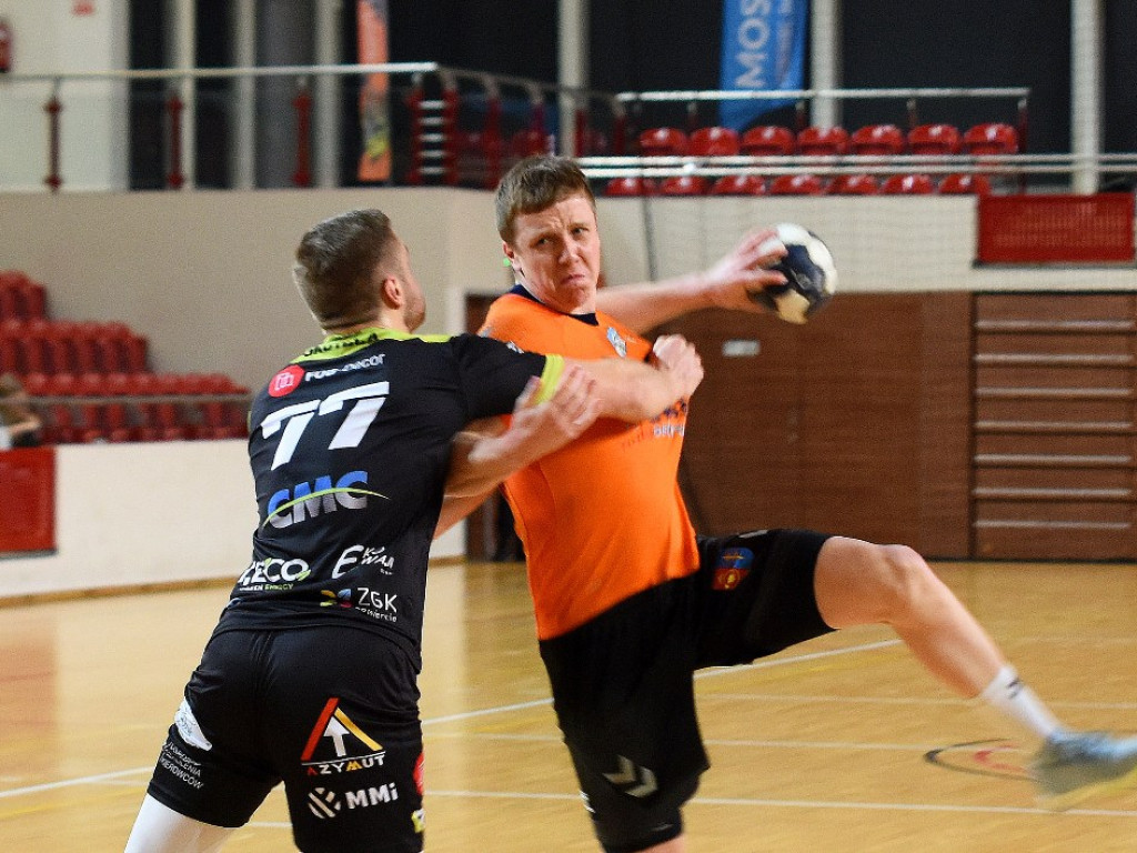 I liga piłki ręcznej mężczyzn. Grupa D. *KSZO Ostrowiec Świętokrzyski - Viret CMC Zawiercie 39:41