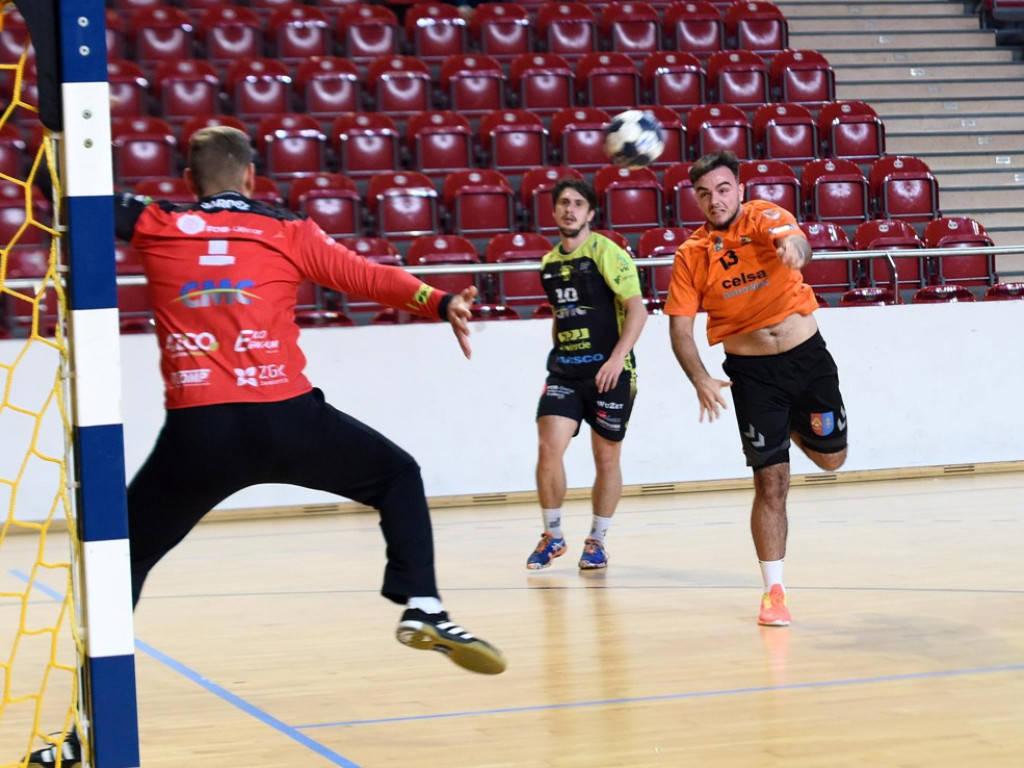 I liga piłki ręcznej mężczyzn. Grupa D. *KSZO Ostrowiec Świętokrzyski - Viret CMC Zawiercie 39:41