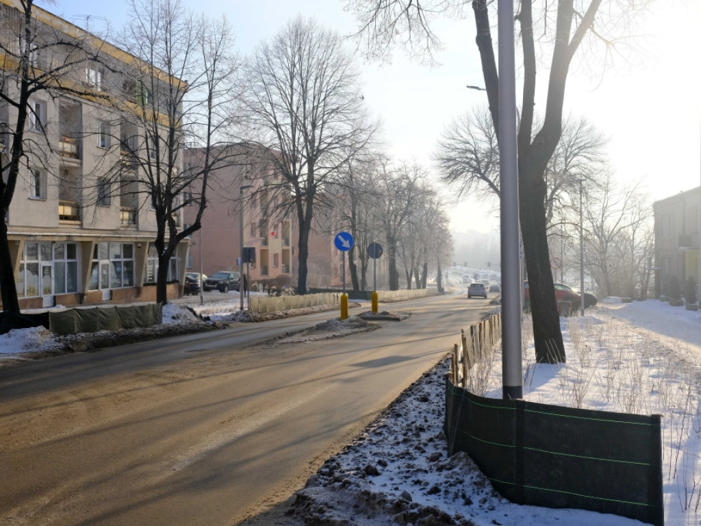 Ulica Sienkiewicza już po remoncie