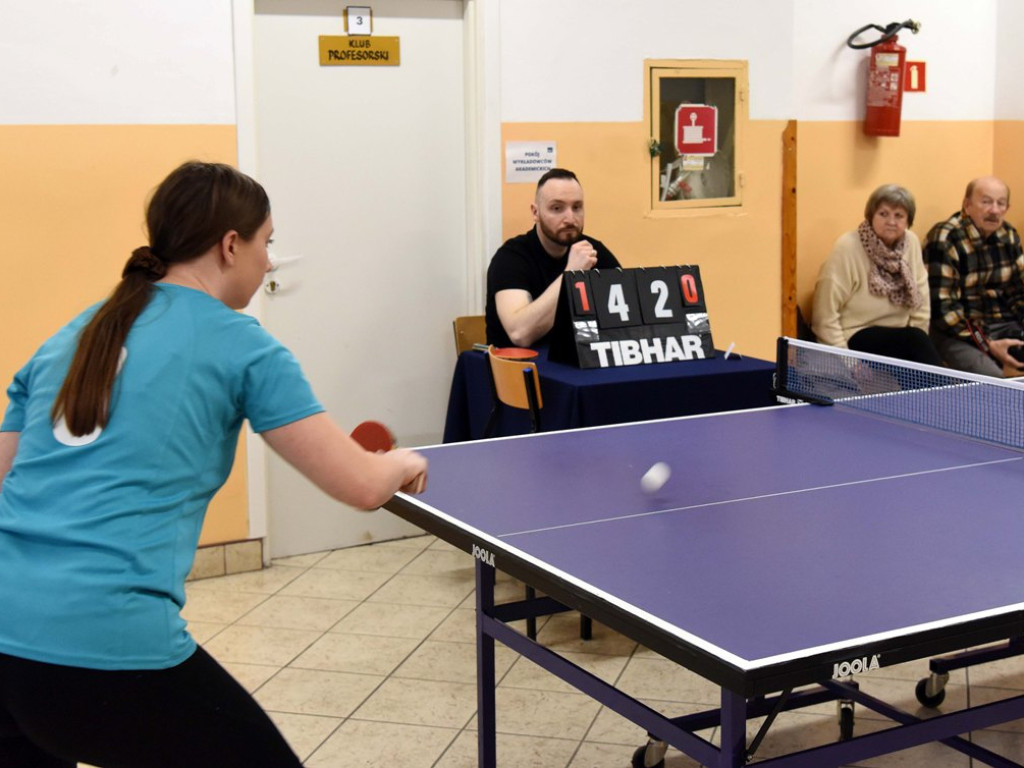 I Akademicki Turniej Tenisa Stołowego zdominowali zawodnicy 