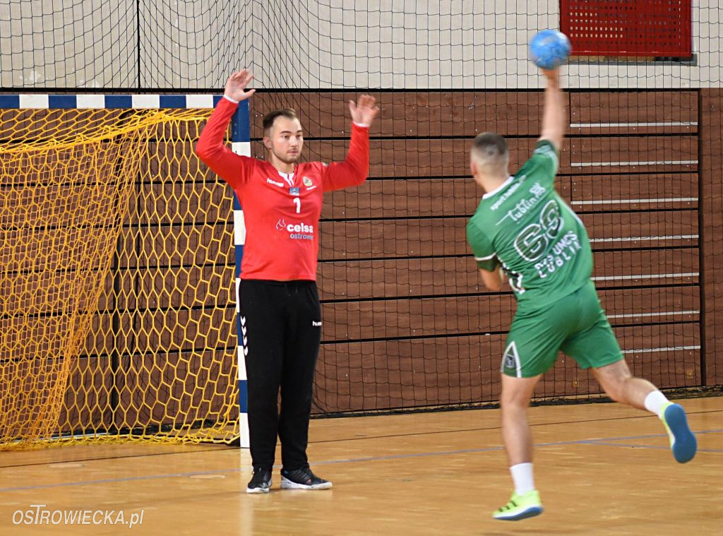 Turniej piłki ręcznej. Mecz KSZO - AZS UMCS Lublin