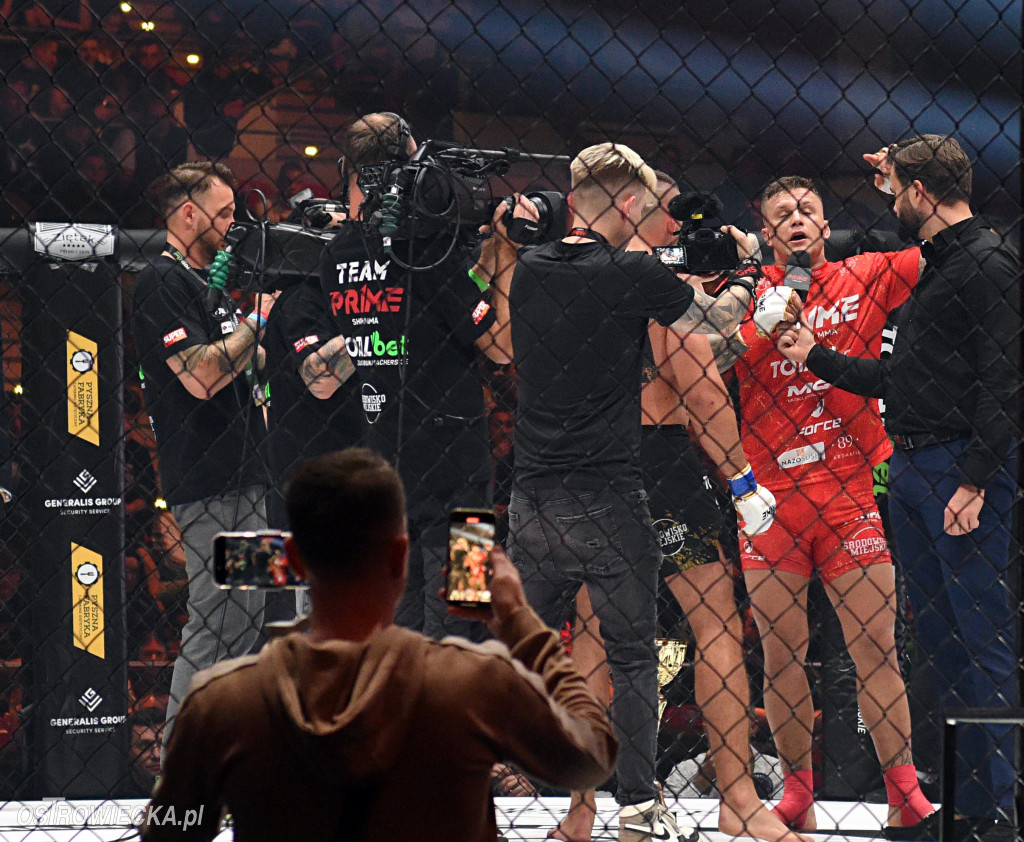 Gala PRIME MMA Ostrowiec Świętokrzyski