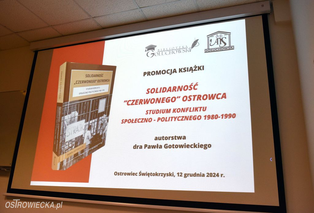 Promocja książki Solidarność „Czerwonego” Ostrowca