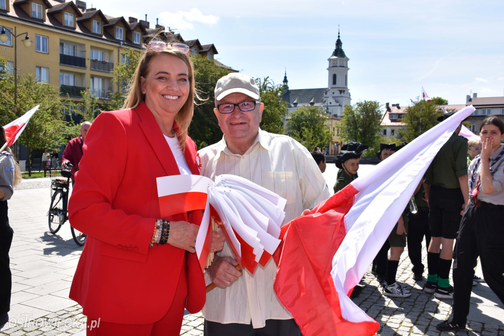 Święto Flagi na ostrowieckim rynku