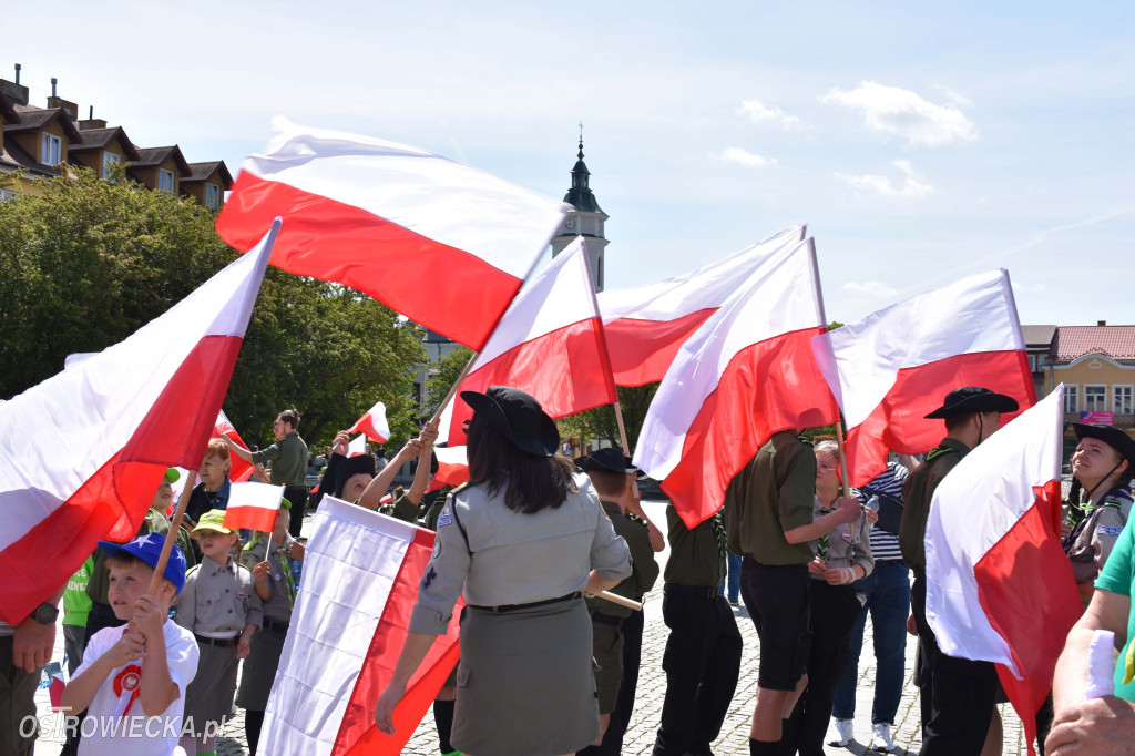 Święto Flagi na ostrowieckim rynku