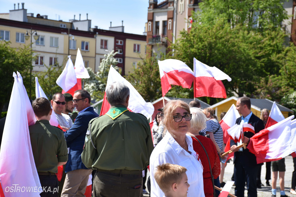 Święto Flagi na ostrowieckim rynku